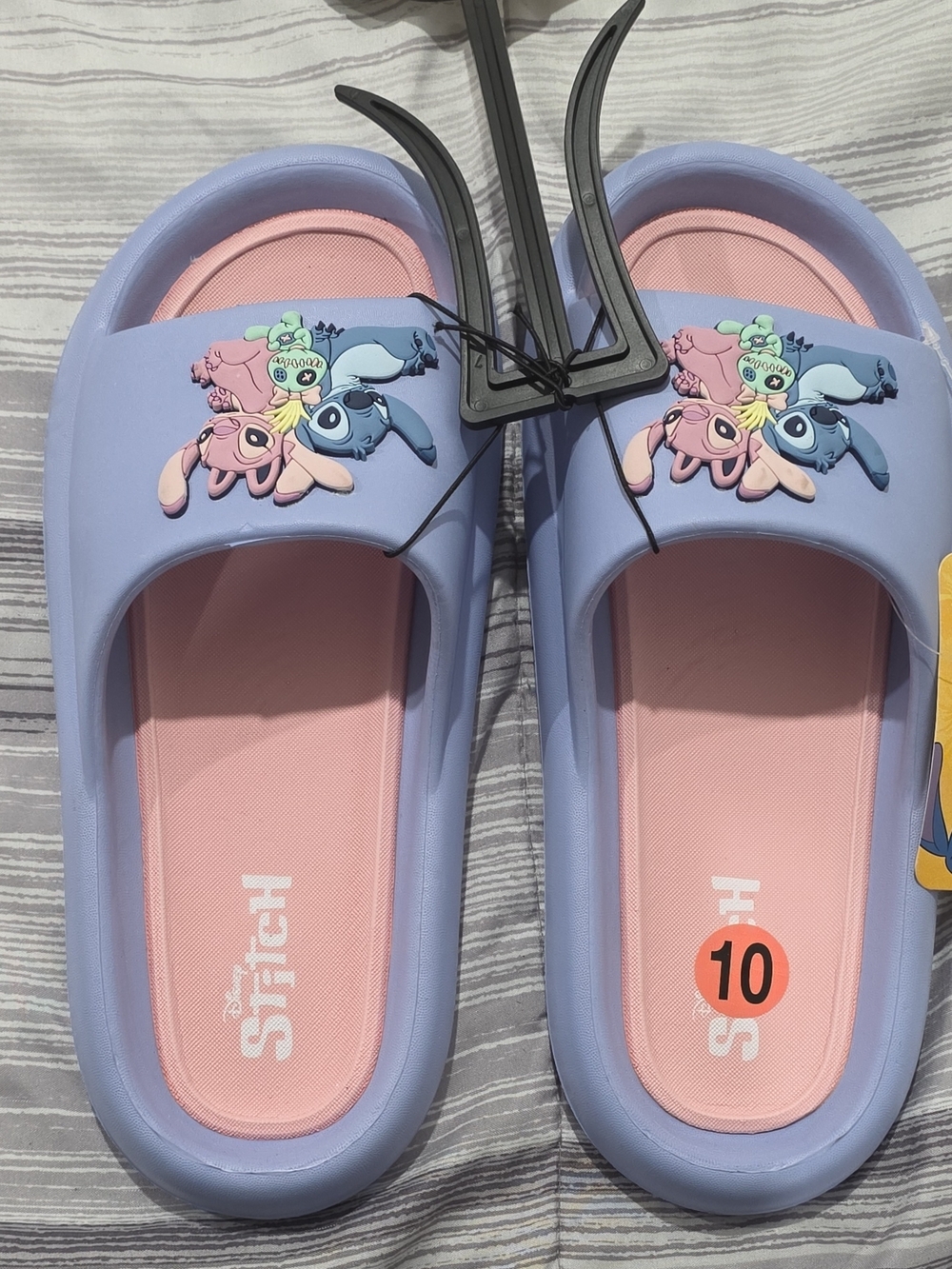 Kids' Slide Sandals - Lavender and Pink